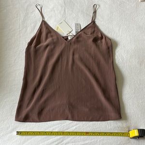 NWT Aritzia Boscono Silk Blouse